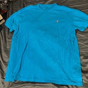 Polo, Ralph Lauren, blue t-shirt, size medium